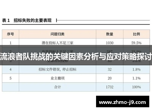 流浪者队挑战的关键因素分析与应对策略探讨